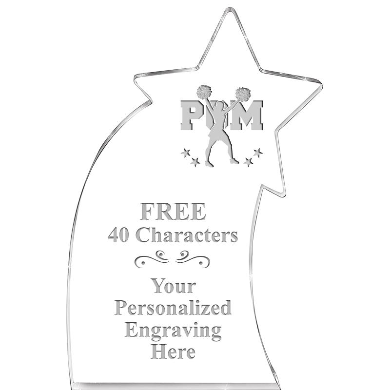 8" SHOOTING STAR ACRYLIC