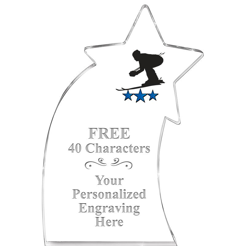 8" SHOOTING STAR ACRYLIC