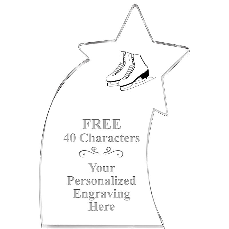 8" SHOOTING STAR ACRYLIC