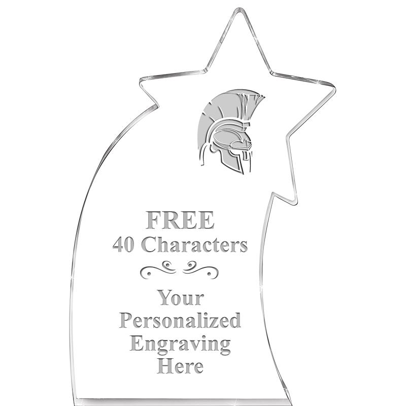 8" SHOOTING STAR ACRYLIC