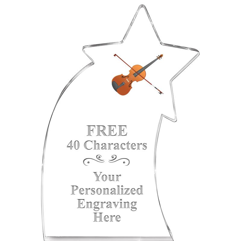 8" SHOOTING STAR ACRYLIC