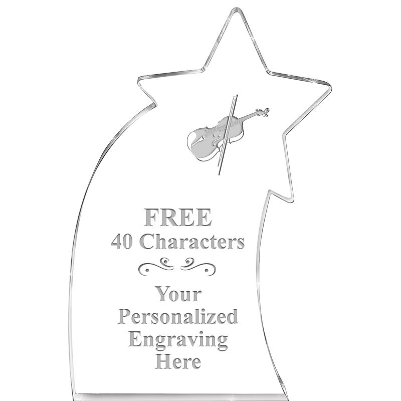 8" SHOOTING STAR ACRYLIC