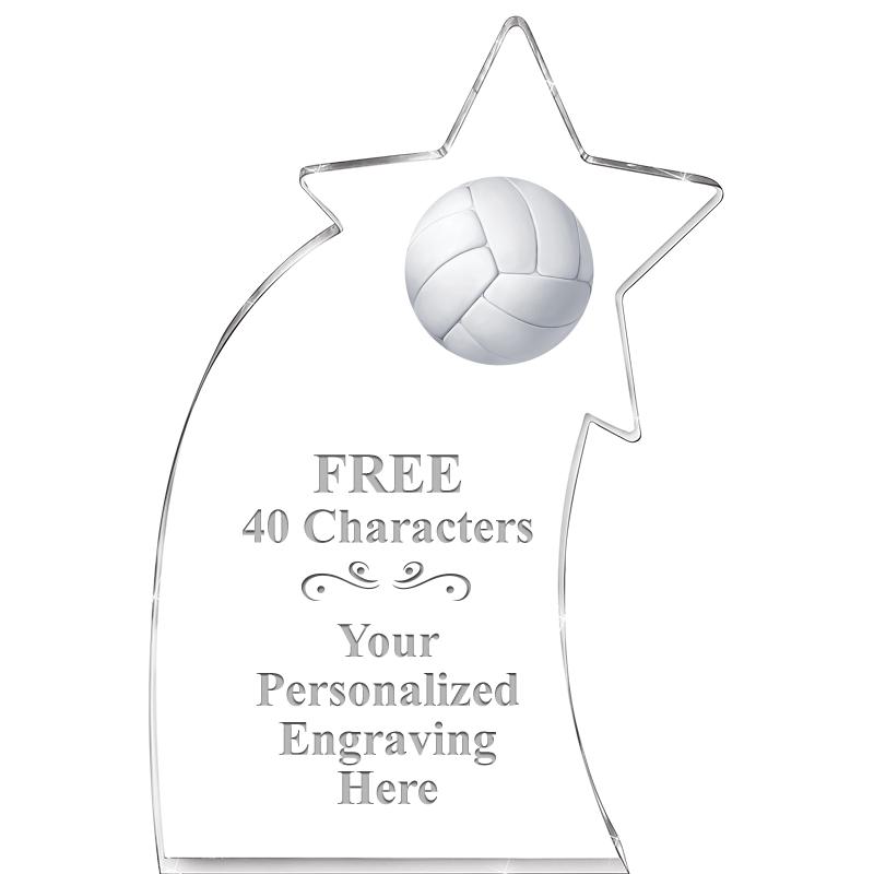 8" SHOOTING STAR ACRYLIC