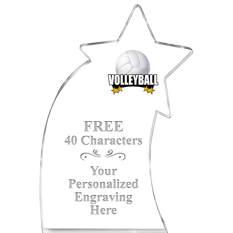 8" SHOOTING STAR ACRYLIC