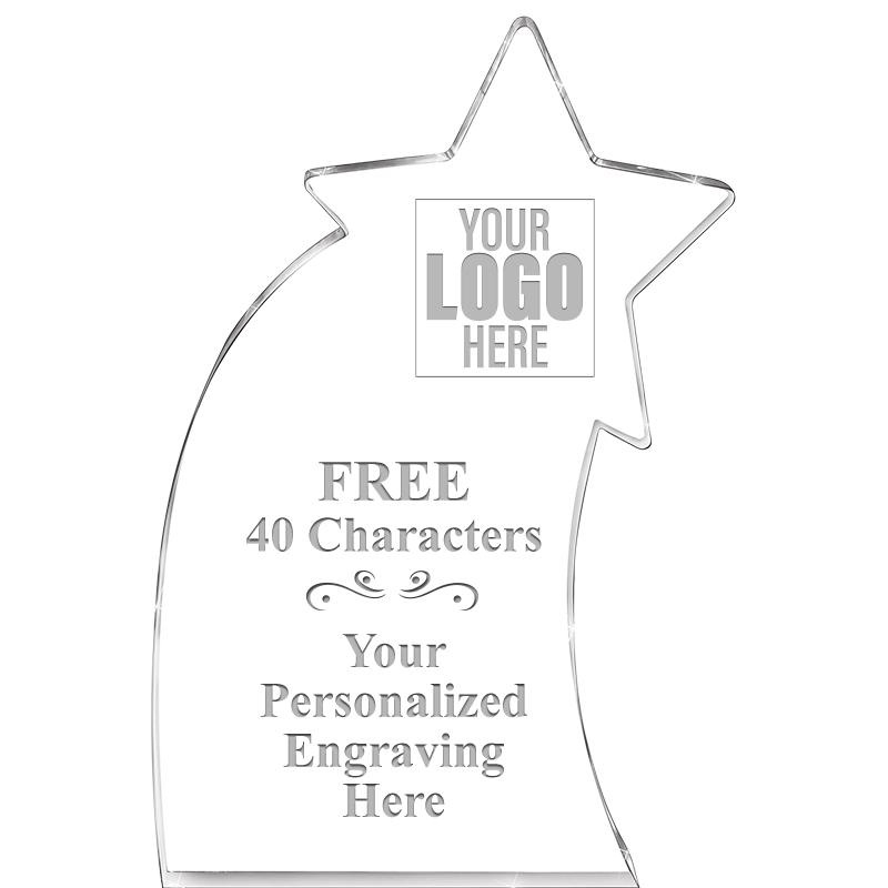 8" SHOOTING STAR ACRYLIC