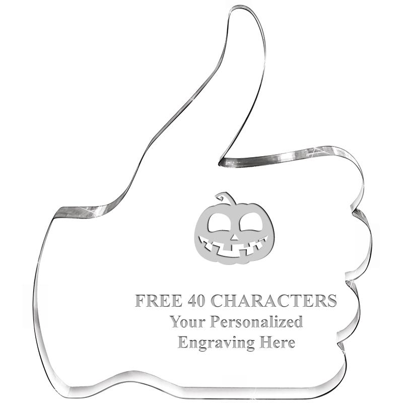 6" THUMBS UP ACRYLIC