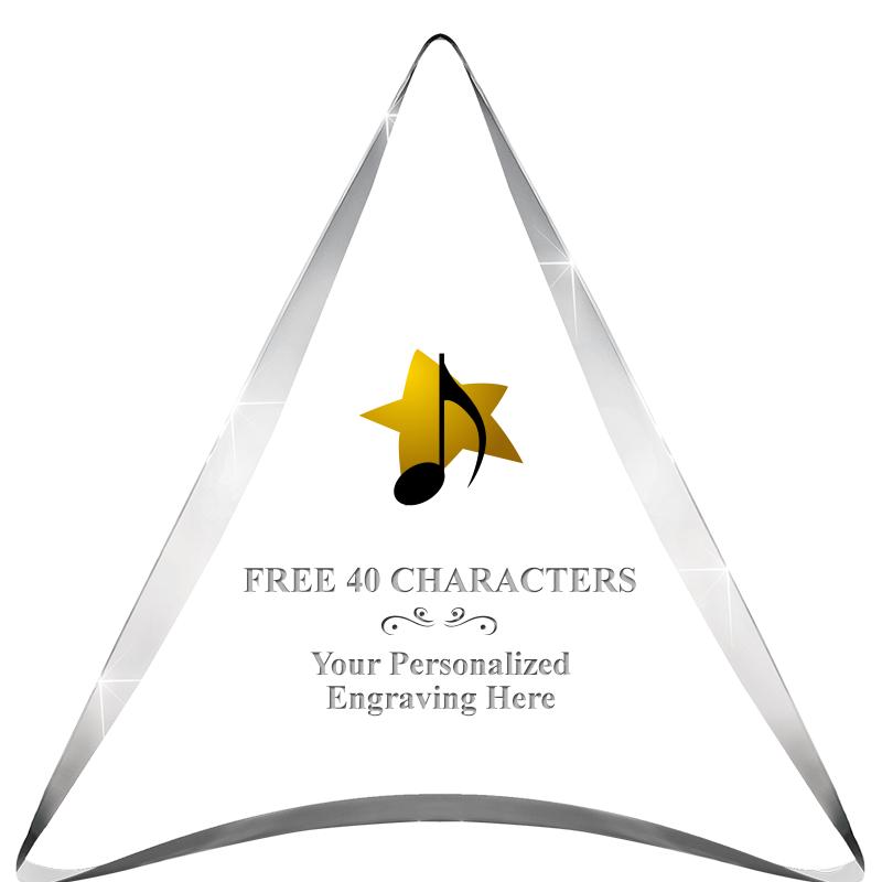 ENTERPRISE TRIANGLE ACRYLIC