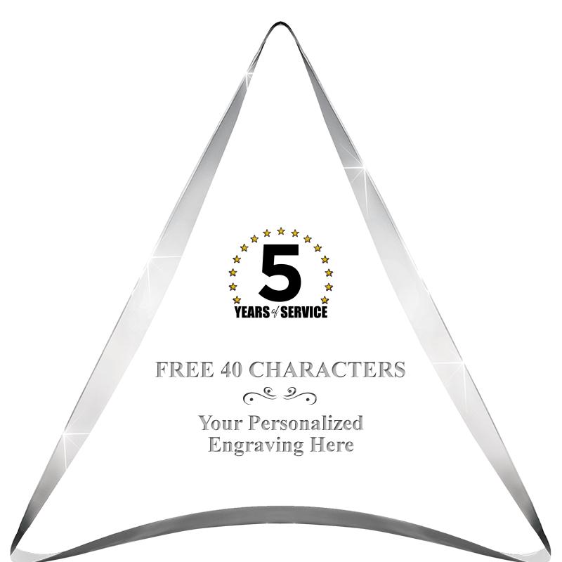 ENTERPRISE TRIANGLE ACRYLIC