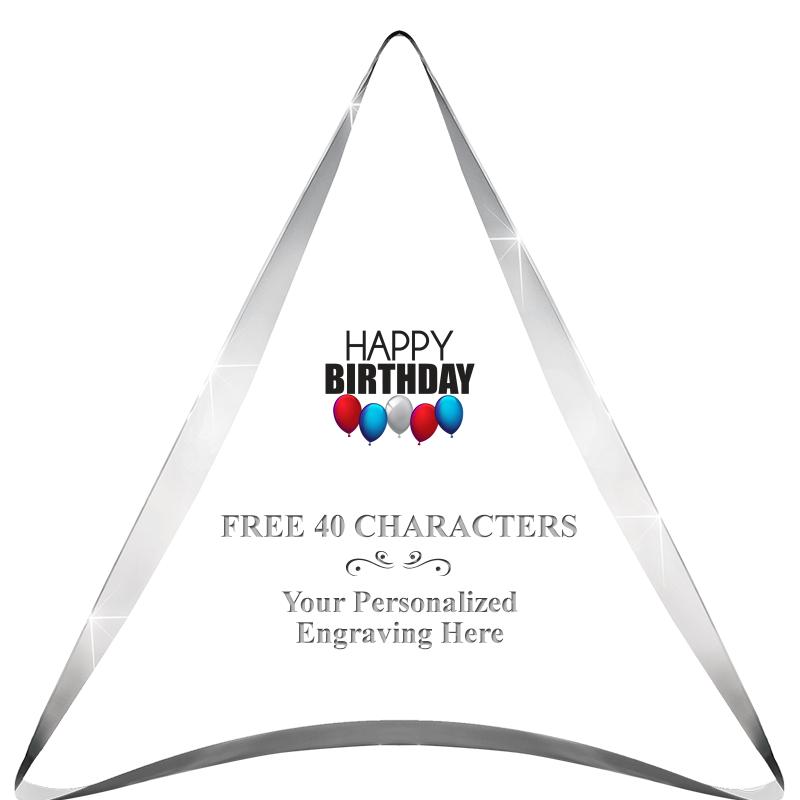 ENTERPRISE TRIANGLE ACRYLIC