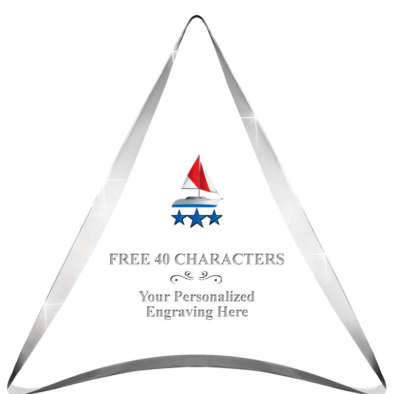 ENTERPRISE TRIANGLE ACRYLIC