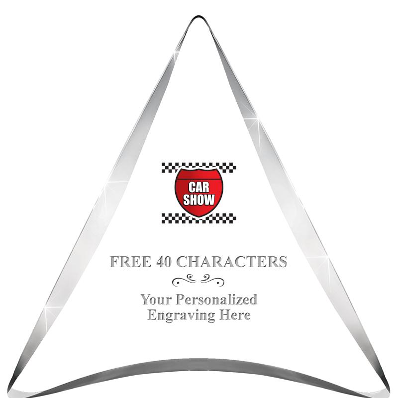 ENTERPRISE TRIANGLE ACRYLIC