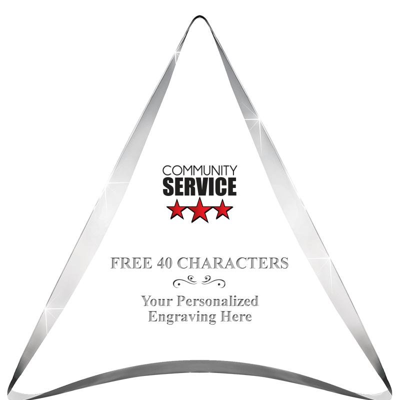 ENTERPRISE TRIANGLE ACRYLIC