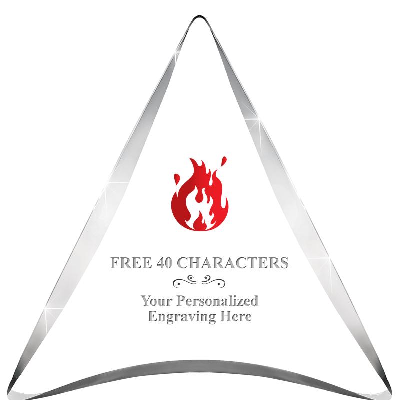 ENTERPRISE TRIANGLE ACRYLIC