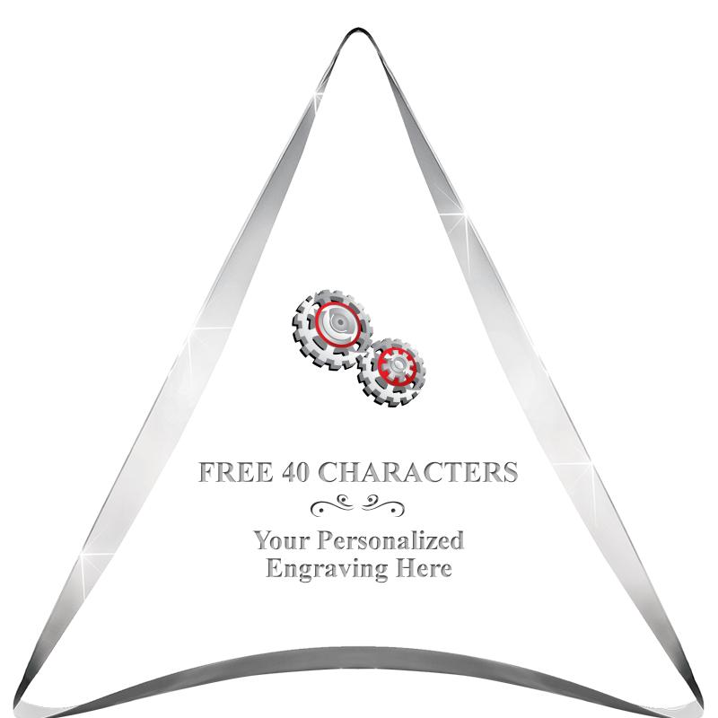 ENTERPRISE TRIANGLE ACRYLIC