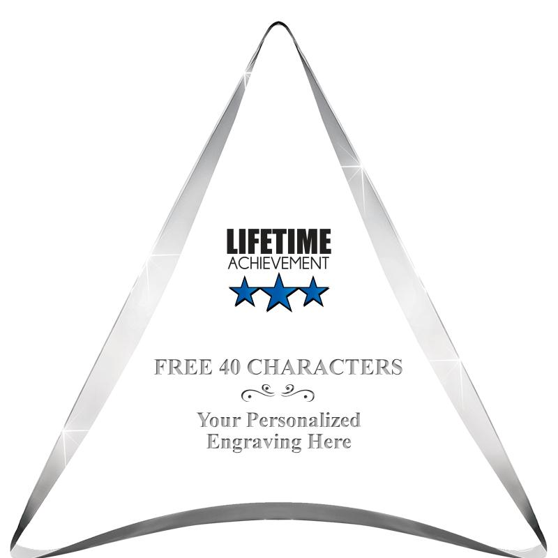 ENTERPRISE TRIANGLE ACRYLIC