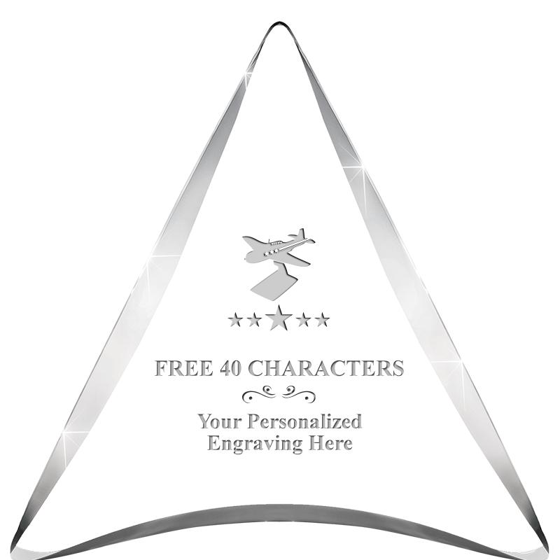 ENTERPRISE TRIANGLE ACRYLIC