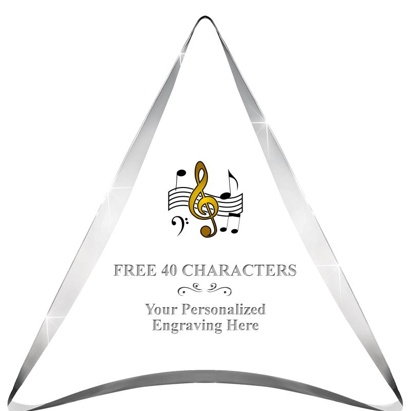 ENTERPRISE TRIANGLE ACRYLIC