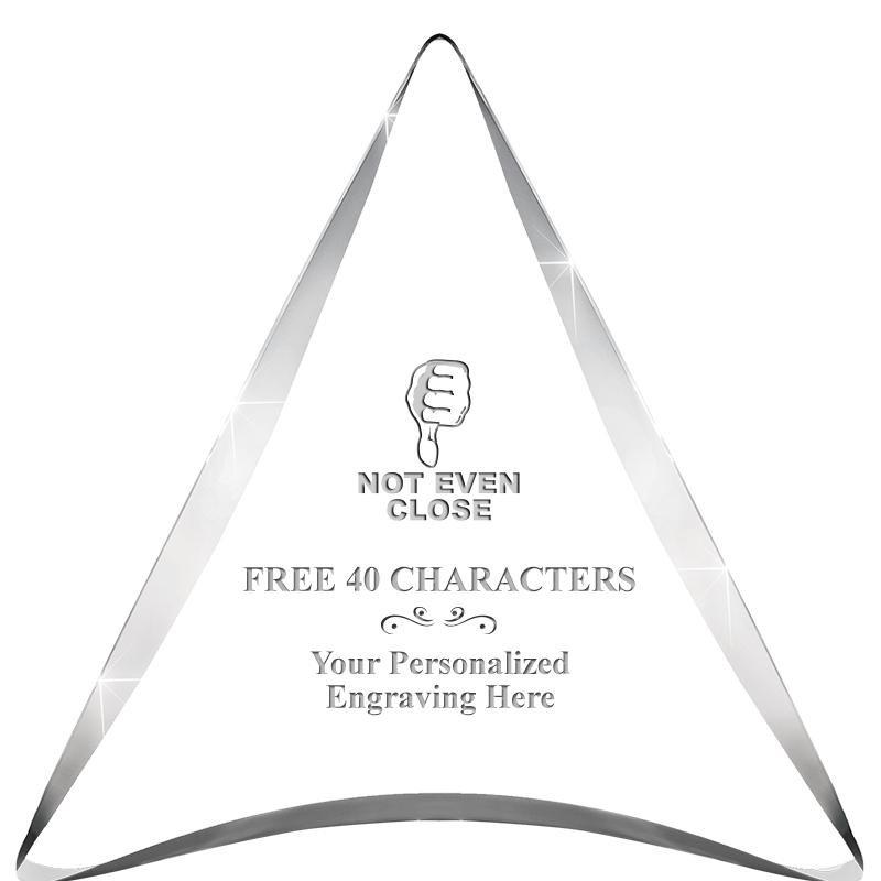 ENTERPRISE TRIANGLE ACRYLIC