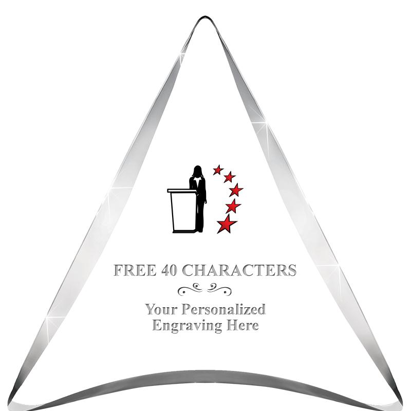 ENTERPRISE TRIANGLE ACRYLIC