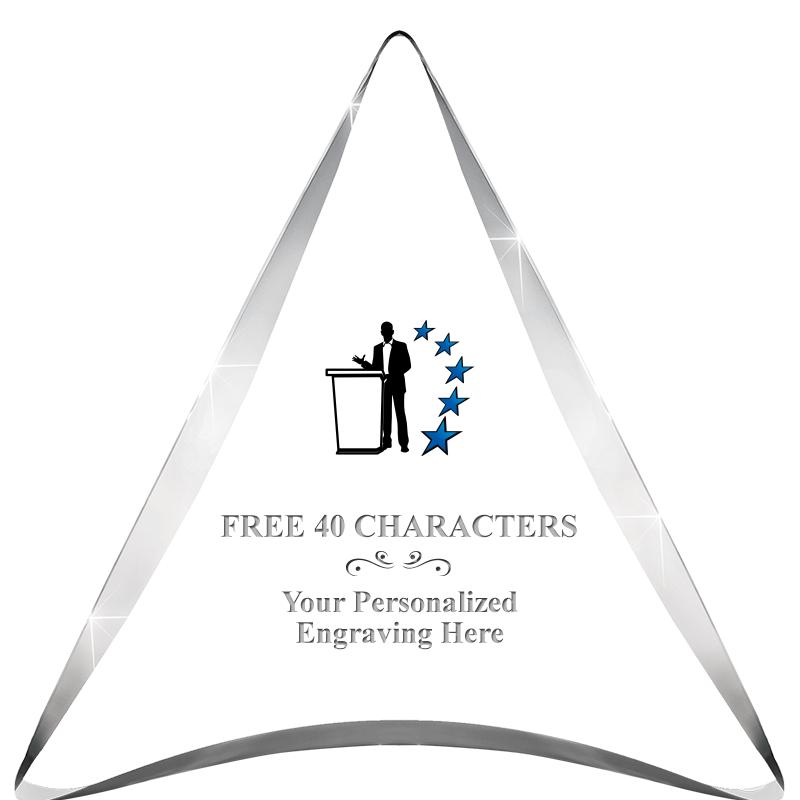 ENTERPRISE TRIANGLE ACRYLIC