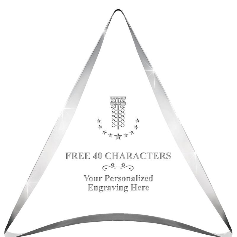 ENTERPRISE TRIANGLE ACRYLIC