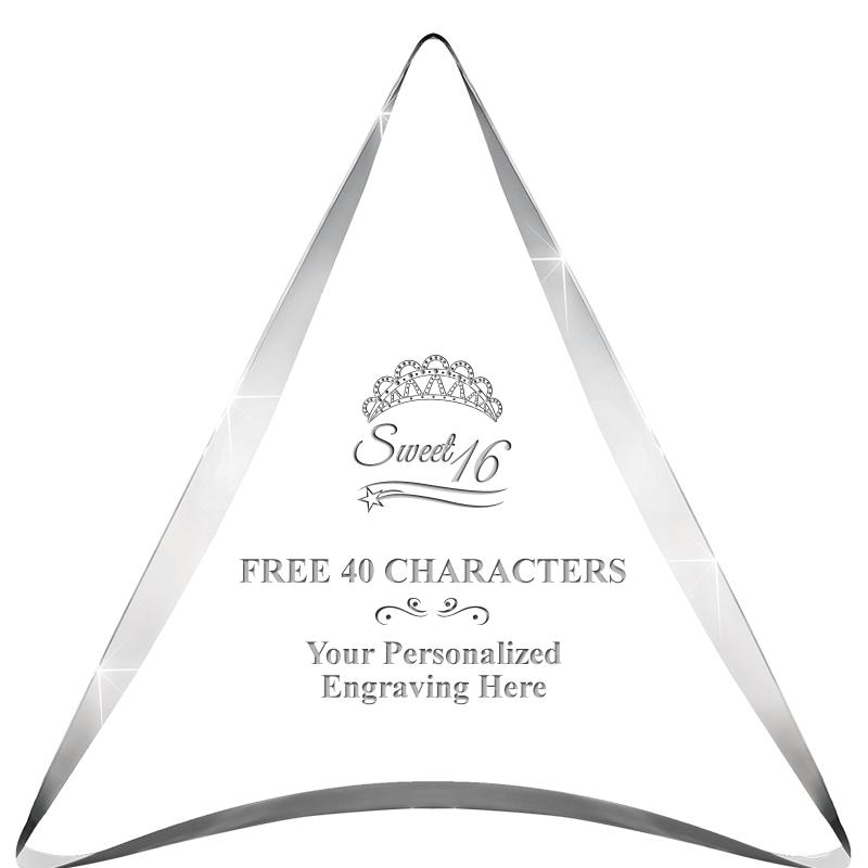 ENTERPRISE TRIANGLE ACRYLIC