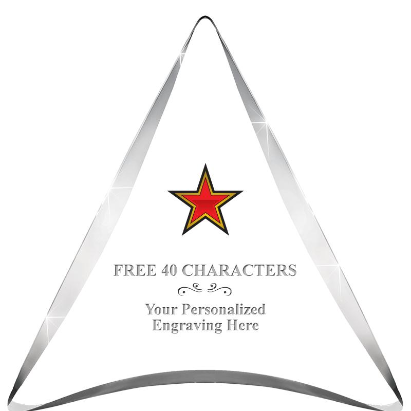 ENTERPRISE TRIANGLE ACRYLIC