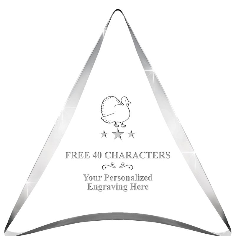 ENTERPRISE TRIANGLE ACRYLIC