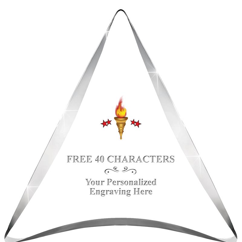 ENTERPRISE TRIANGLE ACRYLIC