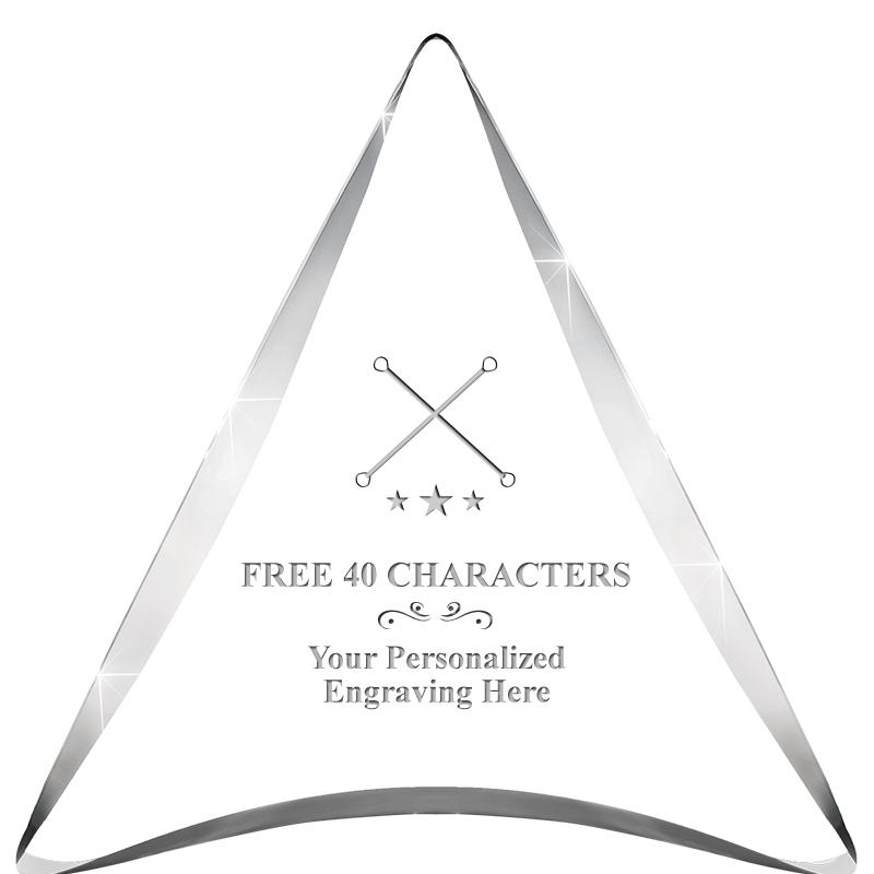 ENTERPRISE TRIANGLE ACRYLIC