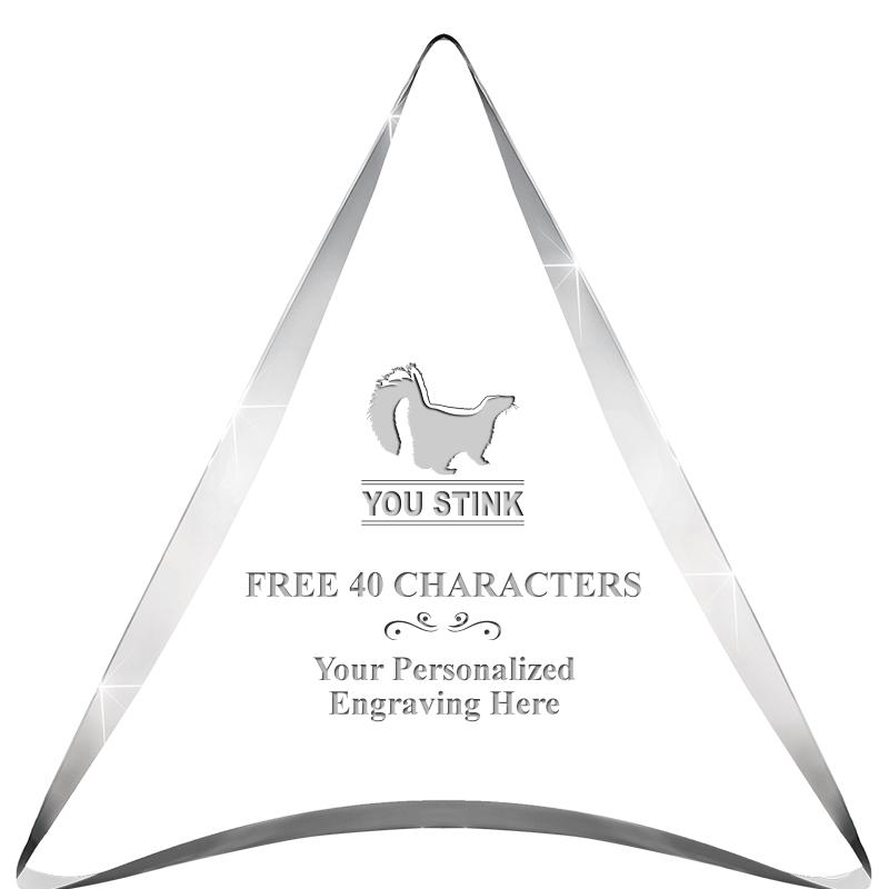 ENTERPRISE TRIANGLE ACRYLIC