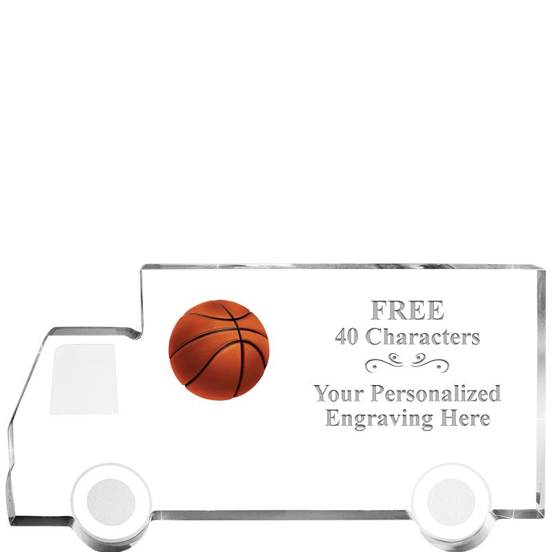 5" 4 WHEELER TRUCK ACRYLIC