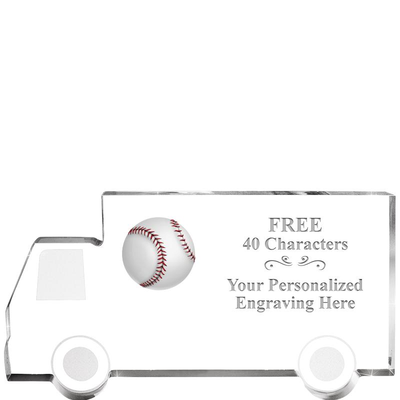 5" 4 WHEELER TRUCK ACRYLIC