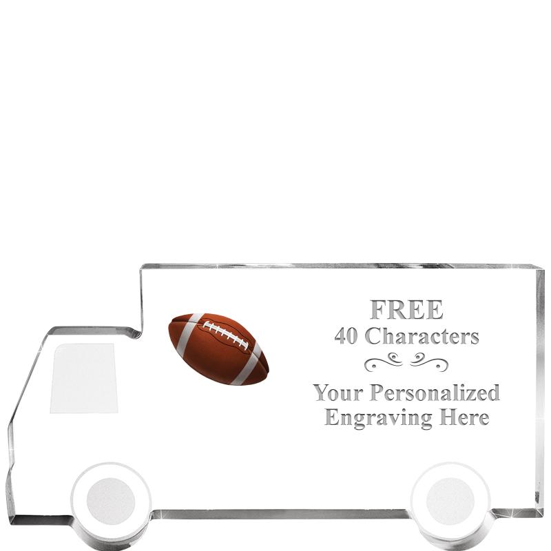 5" 4 WHEELER TRUCK ACRYLIC