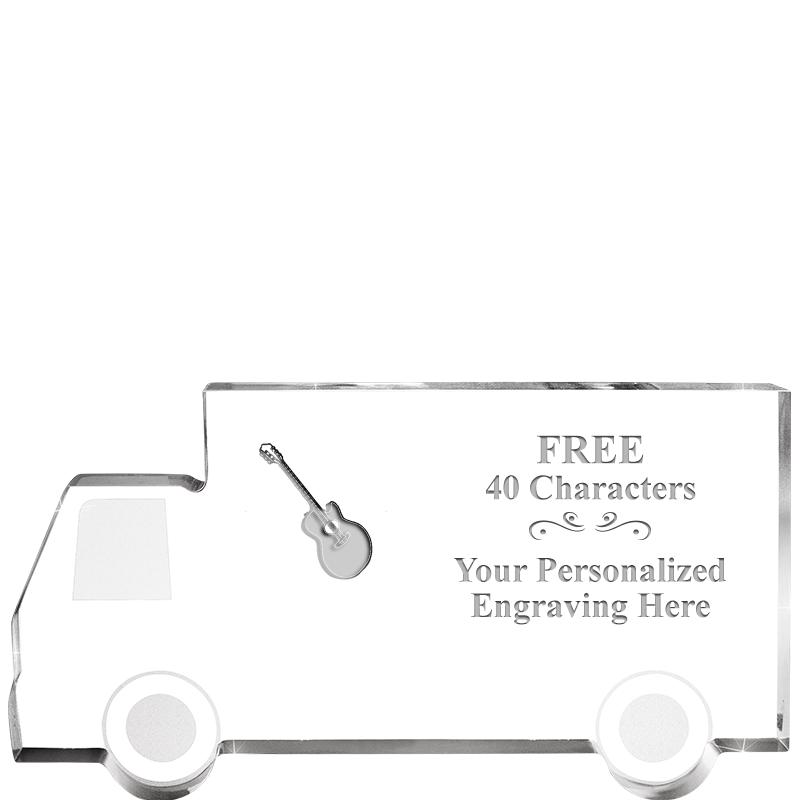 5" 4 WHEELER TRUCK ACRYLIC