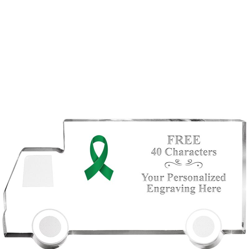 5" 4 WHEELER TRUCK ACRYLIC