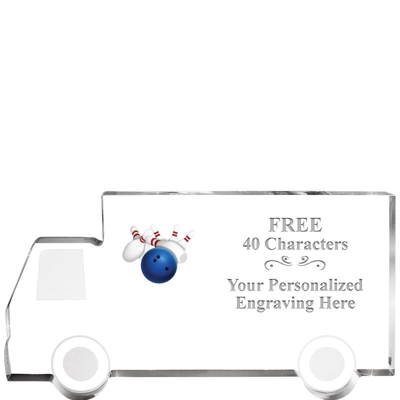 5" 4 WHEELER TRUCK ACRYLIC