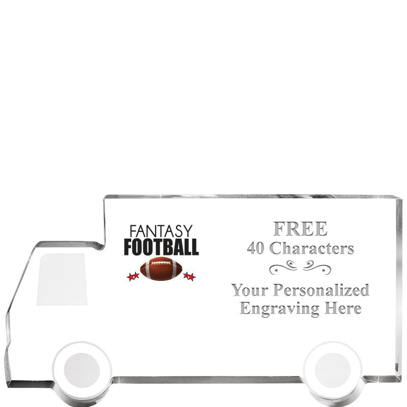 5" 4 WHEELER TRUCK ACRYLIC