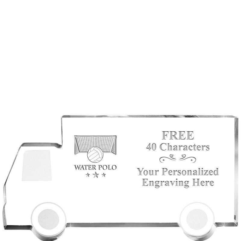 5" 4 WHEELER TRUCK ACRYLIC