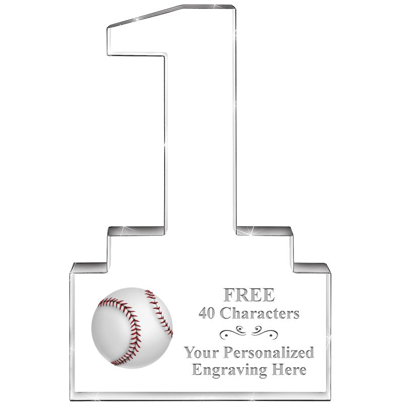 6" 1 YEAR OF SERVICE ACRYLIC