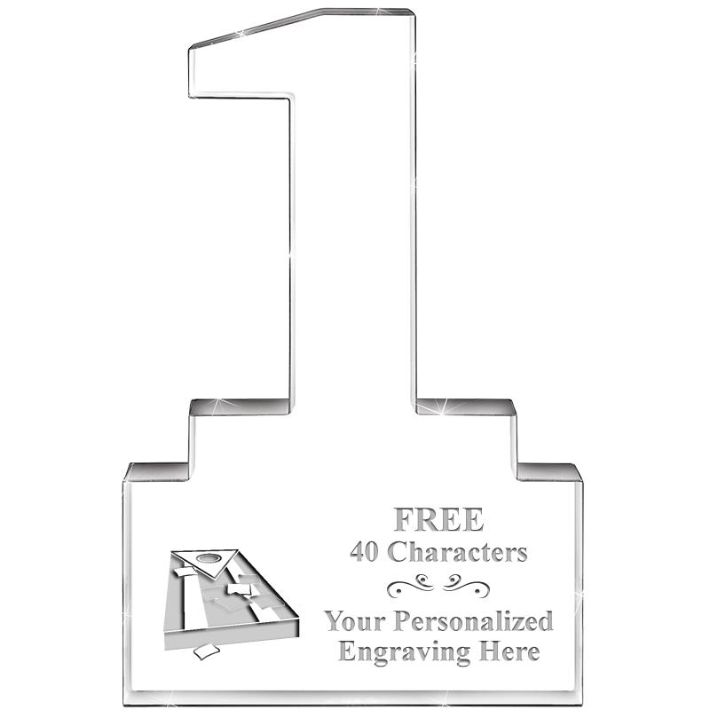 6" 1 YEAR OF SERVICE ACRYLIC