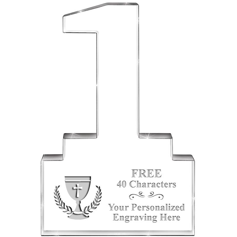 6" 1 YEAR OF SERVICE ACRYLIC