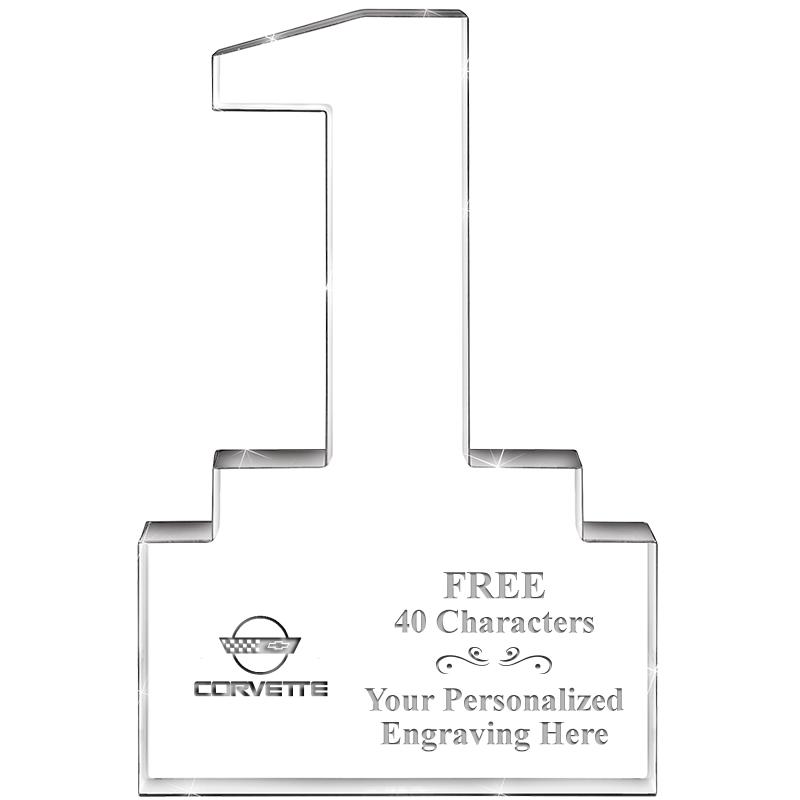 6" 1 YEAR OF SERVICE ACRYLIC