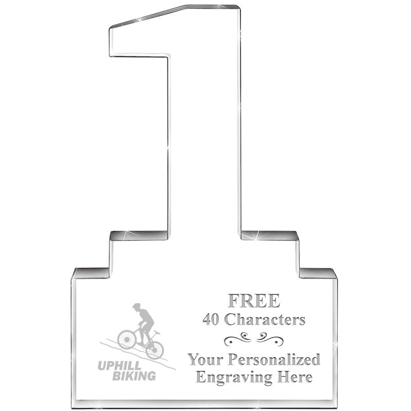 6" 1 YEAR OF SERVICE ACRYLIC