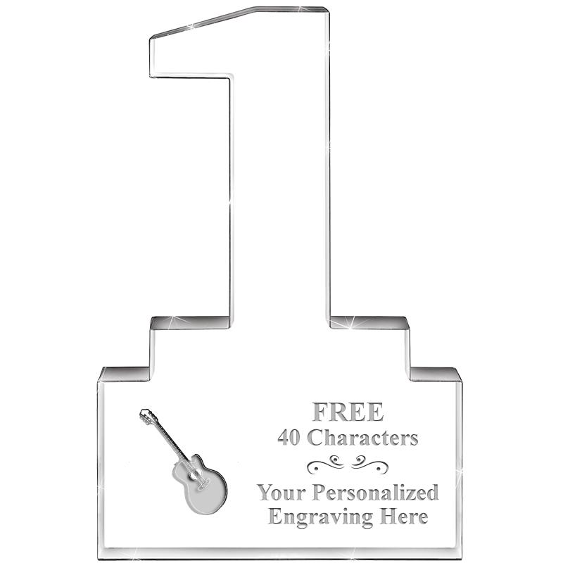 6" 1 YEAR OF SERVICE ACRYLIC