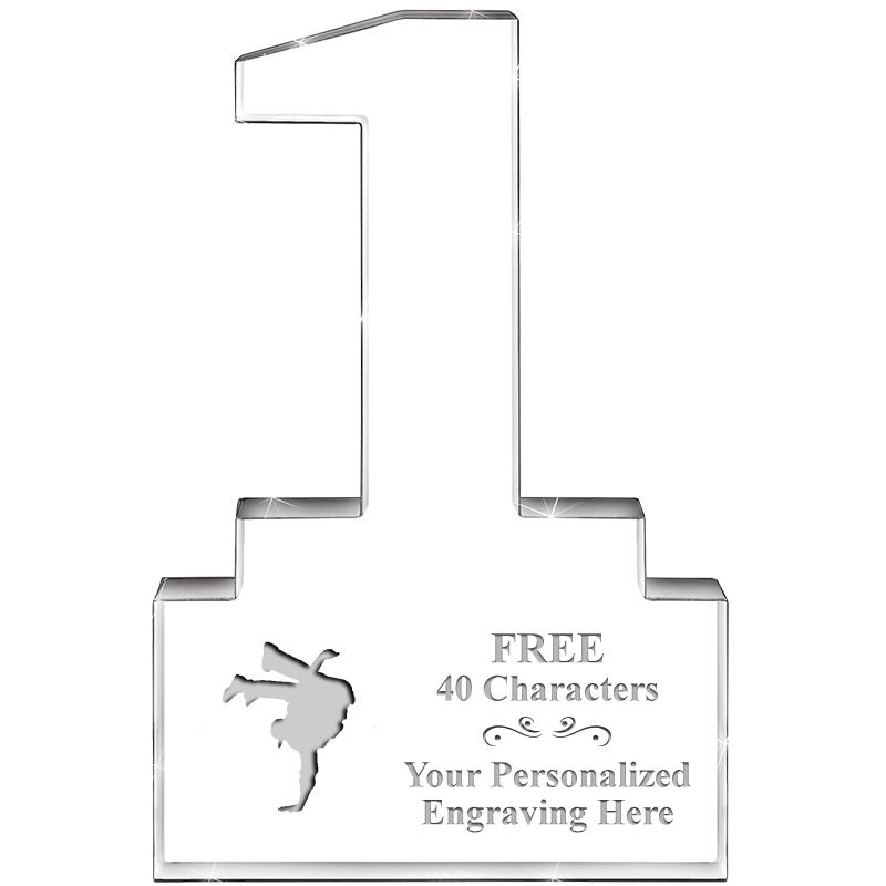 6" 1 YEAR OF SERVICE ACRYLIC