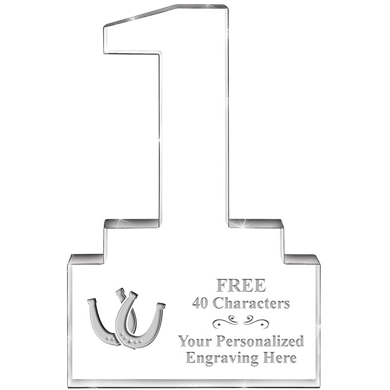 6" 1 YEAR OF SERVICE ACRYLIC