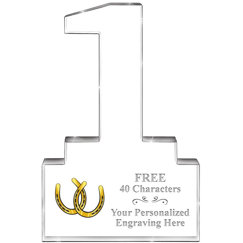 6" 1 YEAR OF SERVICE ACRYLIC