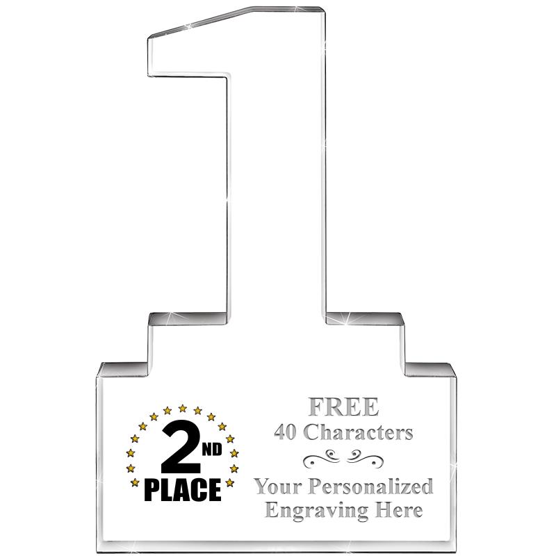 6" 1 YEAR OF SERVICE ACRYLIC