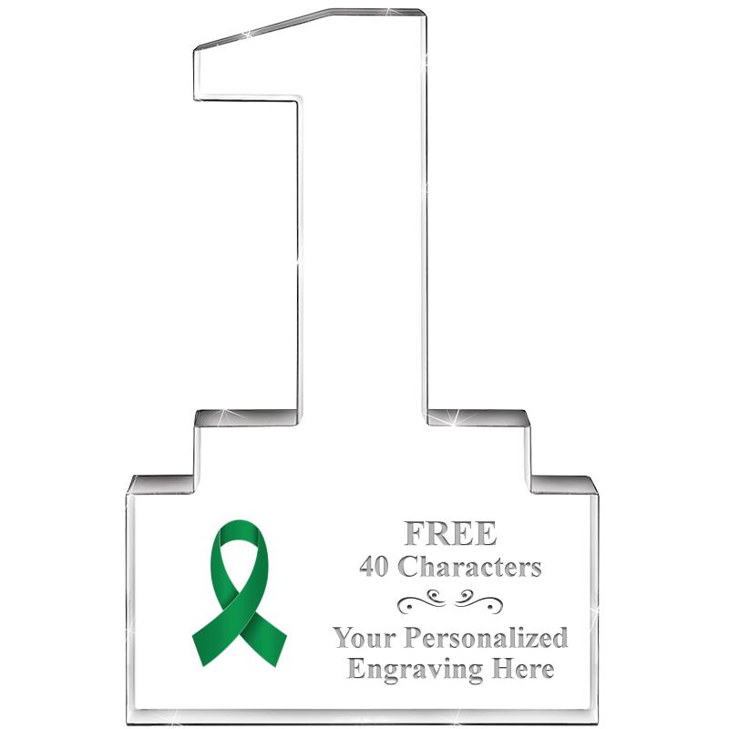 6" 1 YEAR OF SERVICE ACRYLIC